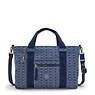 Ritta Small Printed Denim Handbag, Signature Denim, small