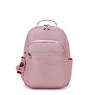 Seoul Large Metallic 15" Laptop Backpack, Metallic Lilac, small