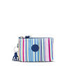 Creativity Small Printed Pouch, Resort Stripes, small