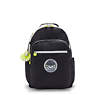 Seoul Large 15" Laptop Backpack, Jet Black Stripe, small