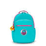 Seoul Large 15" Laptop Backpack, Peacock Teal Stripe, small