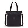 Sunhee Laptop Tote Bag, Rich Black, small
