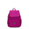 City Zip Small Backpack, Fuchsia Night, small