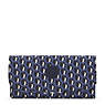 Money Land Printed Snap Wallet, 3D K Blue, small