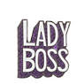 Lady Boss Pin, Multi, small