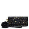 Rubi Large Printed Wristlet Wallet, Golden Night M, small