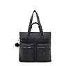 India 16" Laptop Tote Bag, Black Noir, small