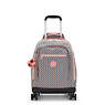 New Zea Printed 15" Laptop Rolling Backpack, Flaring Rust, small