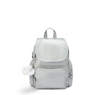 City Zip Mini Metallic Backpack, New Bright Met, small