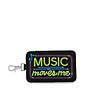 Music Moves Me Keycard Pouch, Music Moves Me, small