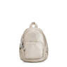 Glayla Metallic Convertible Mini Backpack, Eyelet Black, small