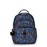 Seoul Large Printed 15" Laptop Backpack, Gaming Grey, small