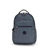 Seoul Large Printed 15" Laptop Backpack, Polar Blue, small