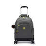 New Zea 15" Laptop Rolling Backpack, Back To Grey, small