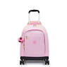 New Zea 15" Laptop Rolling Backpack, Cotton Candy, small