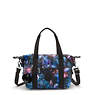 Art Mini Printed Shoulder Bag, Spectral Orchid, small