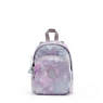 Delia Compact Printed Convertible Backpack, Bubble Pop Pink Stripe, small