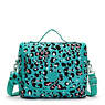New Kichirou Printed Lunch Bag, Leopard Flower, small