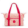 Art Medium Printed Tote Bag, Pink Cheetah, small