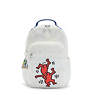 Keith Haring Seoul Large 15" Laptop Backpack, Silver Night, small