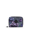 Money Love Printed Small Wallet, Black Sateen, small
