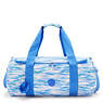 Argus Small Printed Duffle Bag, Diluted Blue, small