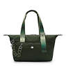 Victoria Tang Art Tote Bag, VT Dark Emerald, small