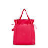 Elmar Smooth Satin Tote Bag, Simply Fucshia, small