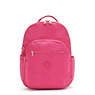 Seoul Extra Large 17" Laptop Backpack, Primrose Pink Satin, small