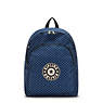 Curtis Large Printed 17" Laptop Backpack, Perri Blue Woven, small