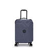 Spontaneous Small Printed Rolling Luggage, 3D K Blue, small