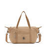 Art Mini Shoulder Bag, Natural Beige, small