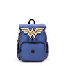 Wonder Woman City Zip Small Backpack, Imperial Blue Block, small