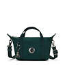 Art Compact Crossbody Bag, Deepest Emerald, small