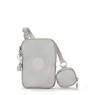 Elvin Metallic Crossbody Phone Bag, Bright Metallic, small