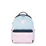 Damien Medium Laptop Backpack, Pink Blue, small