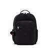 Seoul College 17" Laptop Backpack, True Black, small