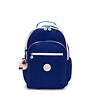 Seoul College 17" Laptop Backpack, Solar Navy Combo, small