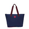 Davian Packable Tote Bag, Mod Navy C, small