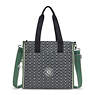 Deval Printed Tote Bag, Signature Black Emb, small