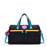 Itska Duffle Bag, Rainbow Black, small