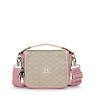 Ramey Printed Crossbody Bag, Signature Beige Emb, small