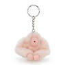 Sven Monkey Keychain, Pink Shine, small