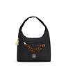 Robby Tortoise Chain Shoulder Bag, Charcoal Chain, small