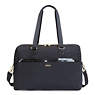 Sasso Weekender Bag, Black Patent Combo, small