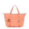 Art Medium Tote Bag, Peachy Pink, small