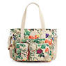 SADY PRINTED  TOTE BAG, Patchwork Garden, small