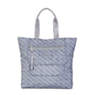 Ruth Printed Tote Bag, Grey Gris, small