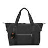 Art Medium Quilted Tote Bag, Black, small