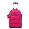 Sanaa Large Rolling Backpack, Azalea Pink, small